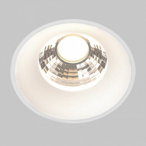 Точечный светильник Maytoni Round DL058-12W3K-TRS-W Точечный светильник Maytoni Round DL058-12W3K-TRS-W