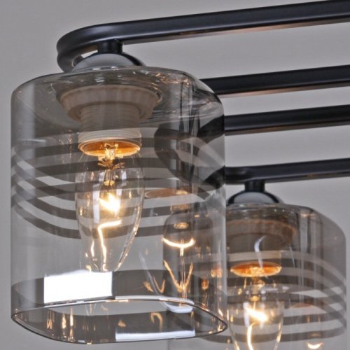 Потолочная люстра  70209-0.3-06 BK+CR