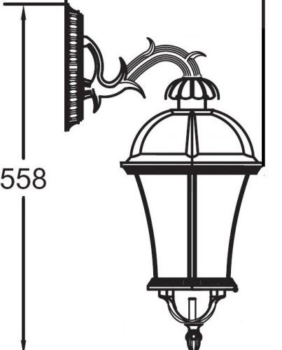 Настенный фонарь Oasis Light уличный ROMA L 95202L 15 Gb Настенный фонарь Oasis Light уличный ROMA L 95202L 15 Gb