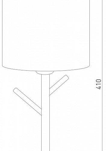 Настольная лампа декоративная TK Lighting Albero 5571 Albero White