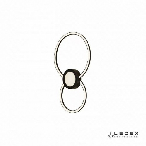 Настенно-потолочный светильник iLedex Galaxy X046324 24W 3000K BK