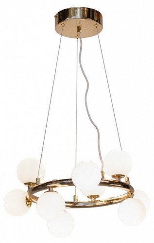 Подвесная люстра AM-Group AM488 AM488 GOLD D500 Подвесная люстра AM-Group AM488 AM488 GOLD D500