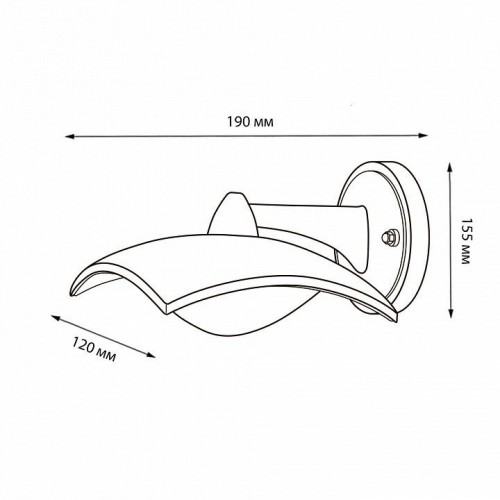Светильник на штанге Uniel ULU-S10A UL-00005403