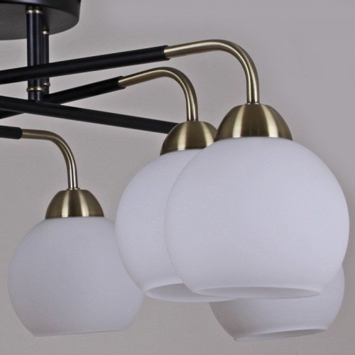 Потолочная люстра Illumico IL0252-8CSQ-79 BK AB