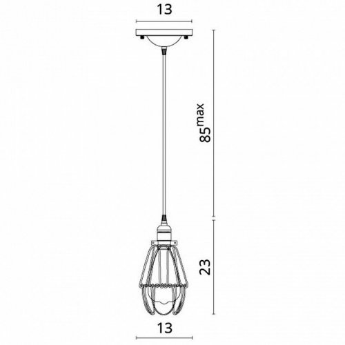 Подвесной светильник Divinare Corsetto 2247/03 SP-1 Подвесной светильник Divinare Corsetto 2247/03 SP-1