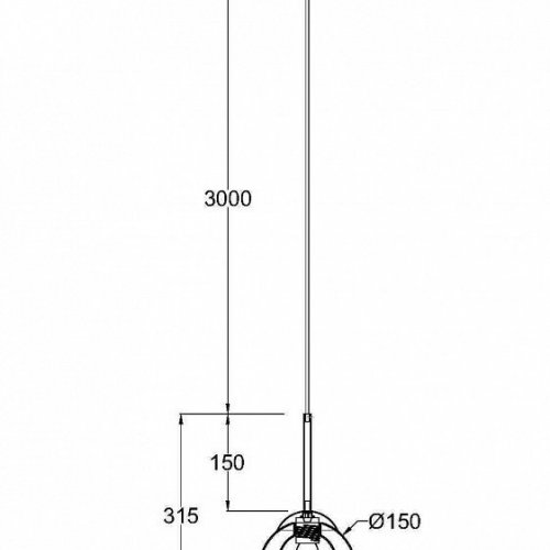 Подвесной светильник Basic form MOD521PL-01G1