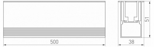 Встраиваемый светильник уличный Arlight ART-LUMILINE 024945