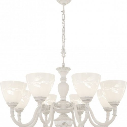 Подвесная люстра AM343837 347837/8 WT+SL Подвесная люстра AM343837 347837/8 WT+SL