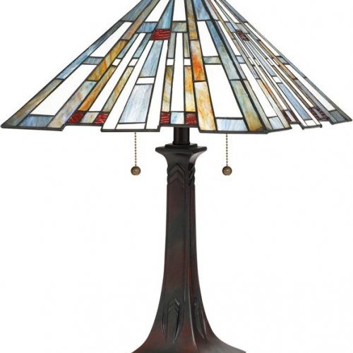 Интерьерная настольная лампа Quoizel Maybeck QZ-MAYBECK-TL Интерьерная настольная лампа Quoizel Maybeck QZ-MAYBECK-TL