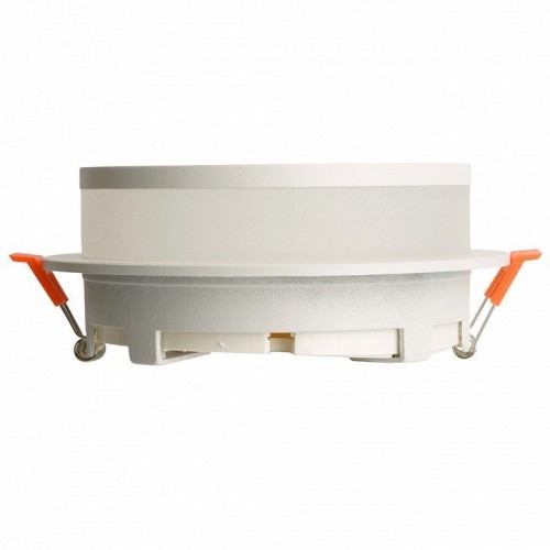 Светильник встраиваемый Feron DL700  потолочный GX70 белый круг 51093