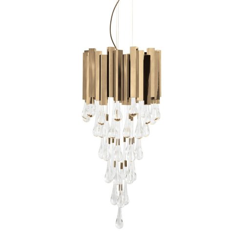 Подвесная люстра Trump KM0988P-8 gold Подвесная люстра Trump KM0988P-8 gold