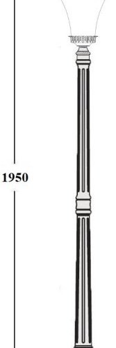 Наземный фонарь Oasis Light ELBA 86408 Bl Наземный фонарь Oasis Light ELBA 86408 Bl