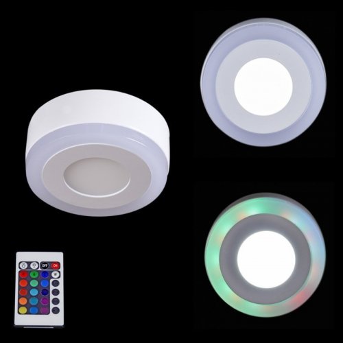 Точечный светильник  60503-9.0-001TM LED3+3W  WH/DL+RGB