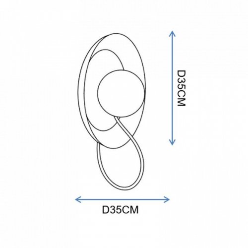 Настенный светильник ImperiumLoft Margott-Wall01