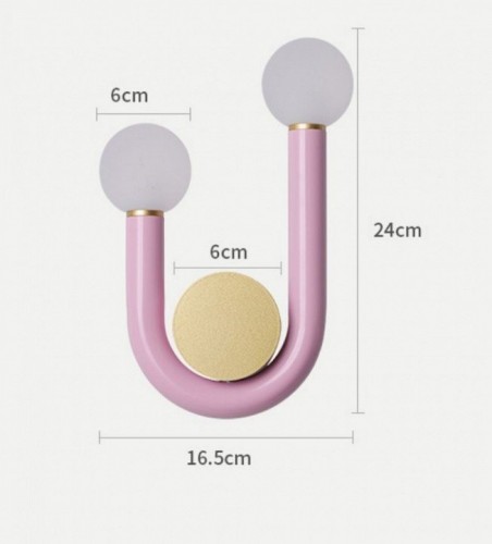 Бра Inodesign Bagge INO_Bagge Pink 40.2418