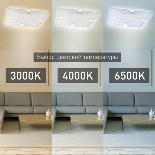 Потолочный светодиодный светильник ЭРА Geo с ДУ SPB-6 Geo 1 RC 60 Б0050918