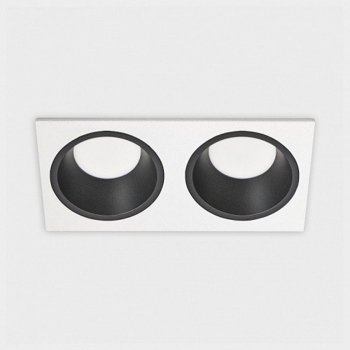 Встраиваемый светодиодный светильник Italline IT08-8013 black 3000K