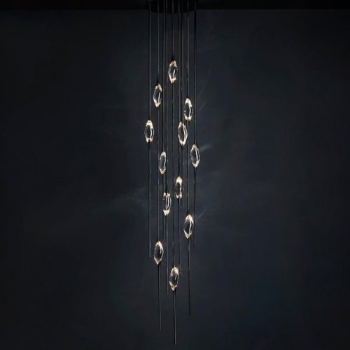 Подвесной светильник Pezzo OM82111-12 pearl black