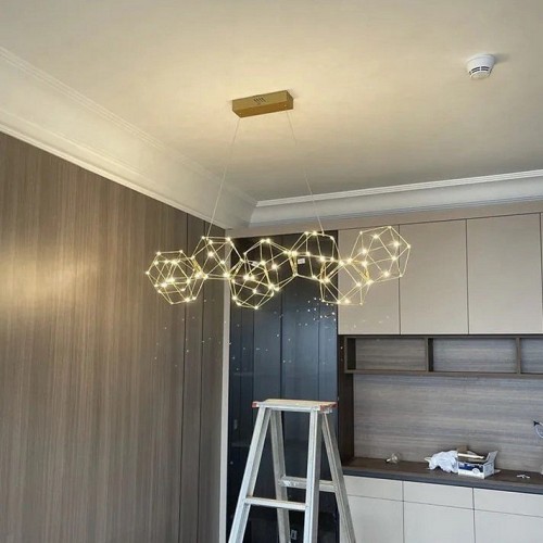 Подвесная люстра O-LUCE Bjork в линию без вставок 1096411-7