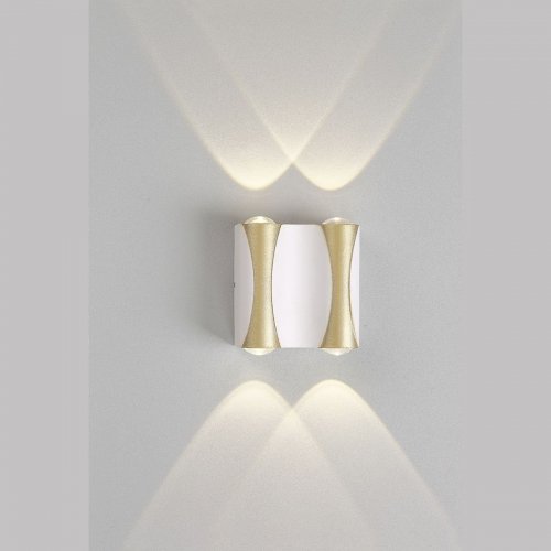 Настенный светодиодный светильник Crystal Lux CLT 022W2 WH-GO 4000K Настенный светодиодный светильник Crystal Lux CLT 022W2 WH-GO 4000K