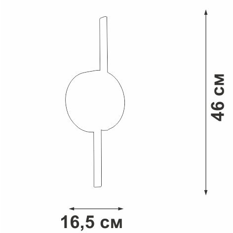 Настенный светильник  V3041-1/2A