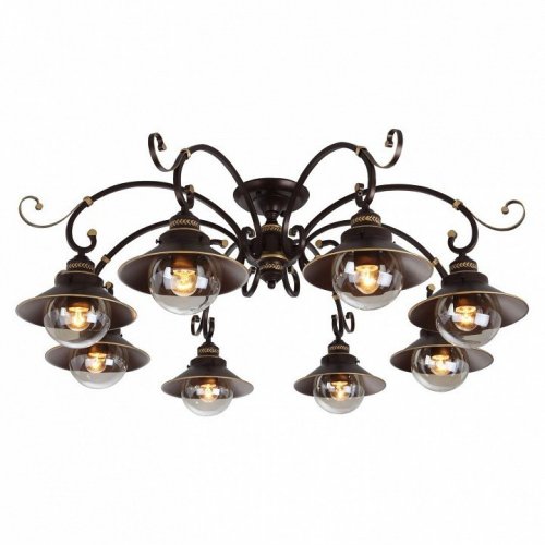 Потолочная люстра Arte Lamp Grazioso A4577PL-8CK Потолочная люстра Arte Lamp Grazioso A4577PL-8CK