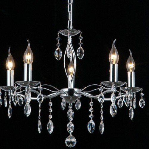 Подвесная люстра Illumico IL0266-5PSQ-24 CR CASTOR