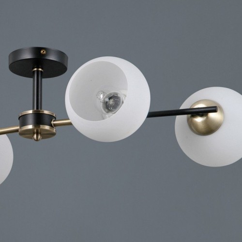 Потолочная люстра Illumico IL0469-4CSQ-24 BK AB LIBRA Потолочная люстра Illumico IL0469-4CSQ-24 BK AB LIBRA