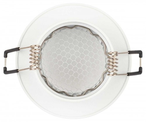 Светильник встраиваемый алюминиевый ЭРА KL109 WH под лампу MR16 GU5.3 белый матовый Б0061823