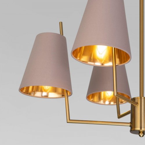 Подвесная люстра Eurosvet Topanga 60173/6 латунь a069017 Подвесная люстра Eurosvet Topanga 60173/6 латунь a069017