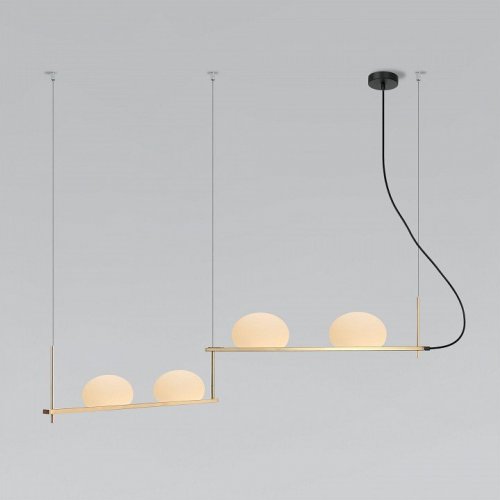 Подвесной светильник Eurosvet Stair 70145/4 латунь Подвесной светильник Eurosvet Stair 70145/4 латунь