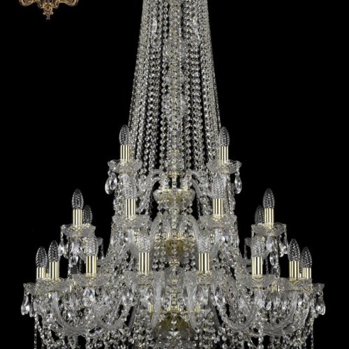 Подвесная люстра ArtClassic 11.12 11.12.16+8+4.300.3d.h-130.Gd.Sp Подвесная люстра ArtClassic 11.12 11.12.16+8+4.300.3d.h-130.Gd.Sp