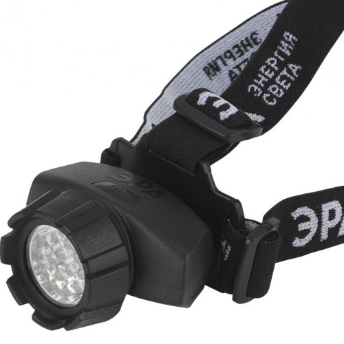 Налобный светодиодный фонарь ЭРА от батареек 100 лм GB-603