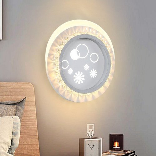 Накладной светильник Ambrella light Ice 4 FA272 WH/GR белый/серый LED 3000K+6400K 24W 200*180*50