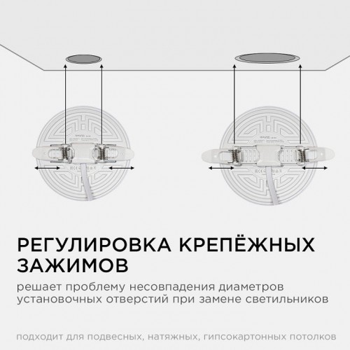 Встраиваемый светильник Apeyron Electrics  06-103