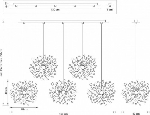 Подвесной светильник Lightstar Extra L5PL721132