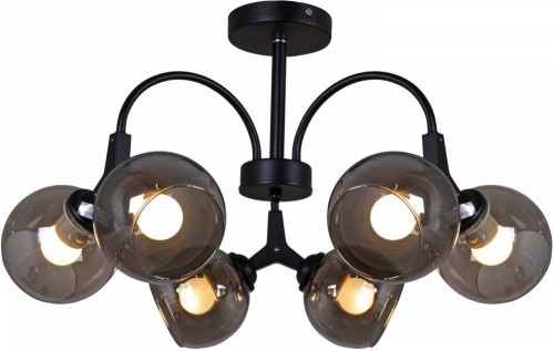 Потолочная люстра Reluce 01268-0.3-06 BK+CR