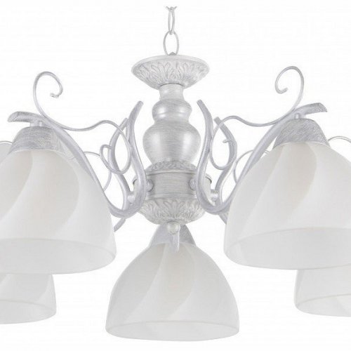 Подвесная люстра Arte Milano Amalfi-0644 330644/5 WT+SL Подвесная люстра Arte Milano Amalfi-0644 330644/5 WT+SL