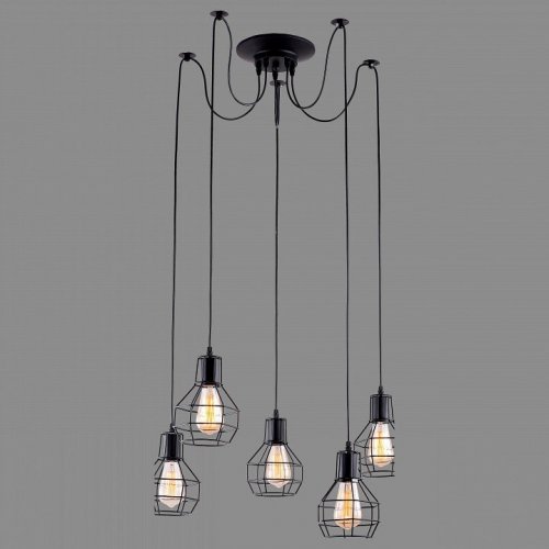 Подвесная люстра Arte Lamp A1109SP-5BK