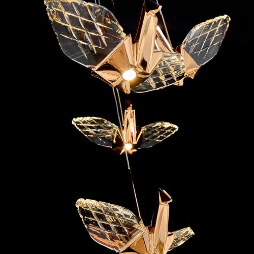 Подвесная люстра Alma LE7706/17 Gold