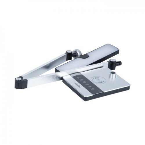 Настольная светодиодная лампа Uniel ULM-D110 15W/3000-6500K/DIM Silver UL-00011289 Настольная светодиодная лампа Uniel ULM-D110 15W/3000-6500K/DIM Silver UL-00011289