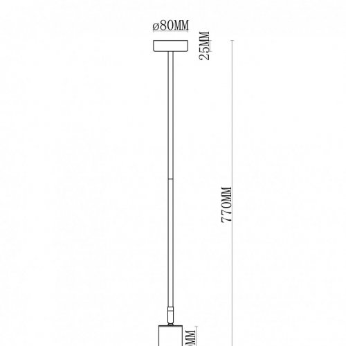 Подвесной светильник MyFar Dereck MR1020-1P