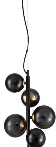 Подвесная люстра Indigo Molecola 11018/6P Black V000197 Подвесная люстра Indigo Molecola 11018/6P Black V000197