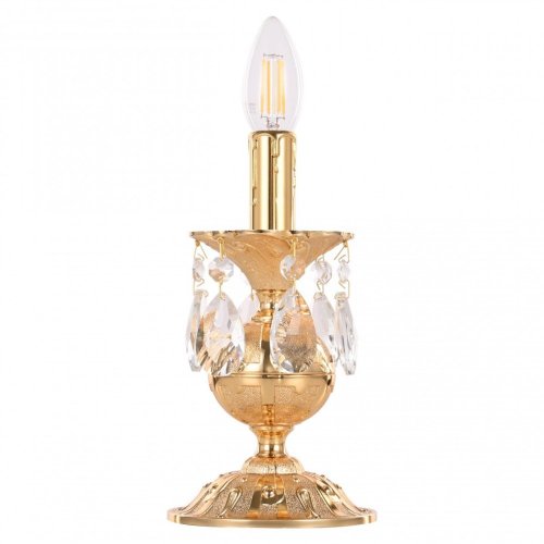 Интерьерная настольная лампа Bohemia Ivele Crystal AL77 AL77500L/1-23 G Интерьерная настольная лампа Bohemia Ivele Crystal AL77 AL77500L/1-23 G