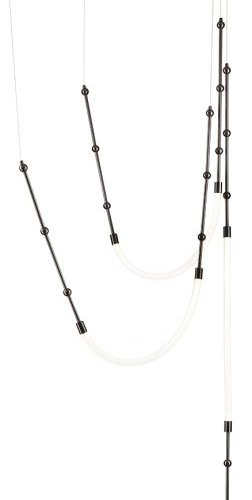 Подвесной светодиодный светильник Indigo Corda 14010/3P Chrome V000061L