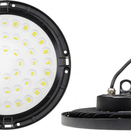 Промышленный купольный светильник Uniel ULY-U34C-100W/4000K IP65 BLACK Промышленный купольный светильник Uniel ULY-U34C-100W/4000K IP65 BLACK