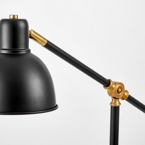 Интерьерная настольная лампа Lumina Deco Zula LDT 7736-1 BK+MD