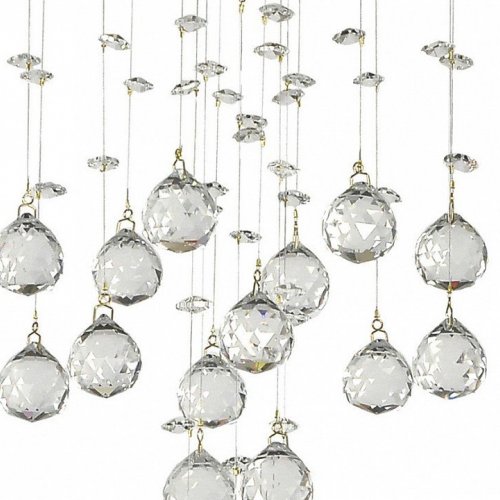 Потолочная люстра Arti Lampadari Flusso H 1.4.20.615 G Потолочная люстра Arti Lampadari Flusso H 1.4.20.615 G