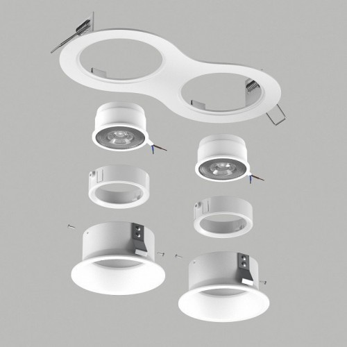 Встраиваемый светильник Lightstar Domino D6260606WMOD