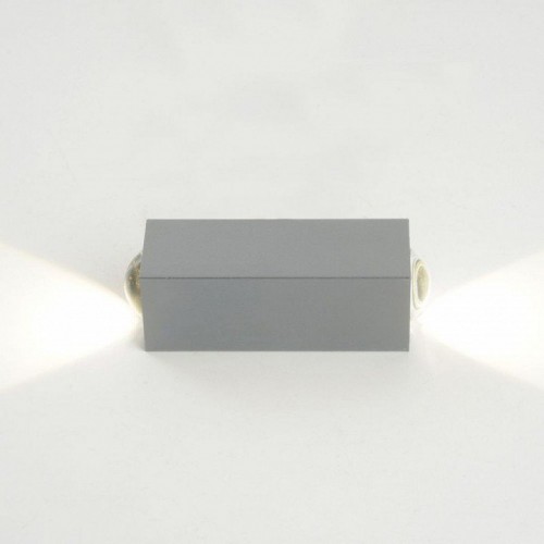 Светодиодный светильник стационарный Feron AL52 2*1W 4000K серый 51137